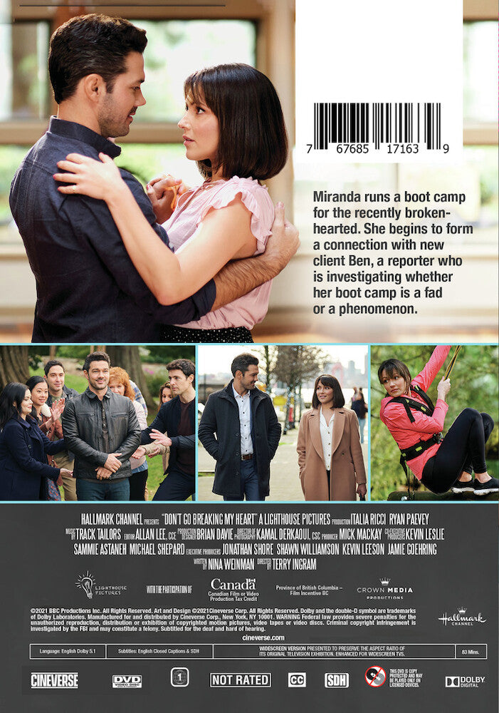 don't go breaking my heart - Back Panel - DVD