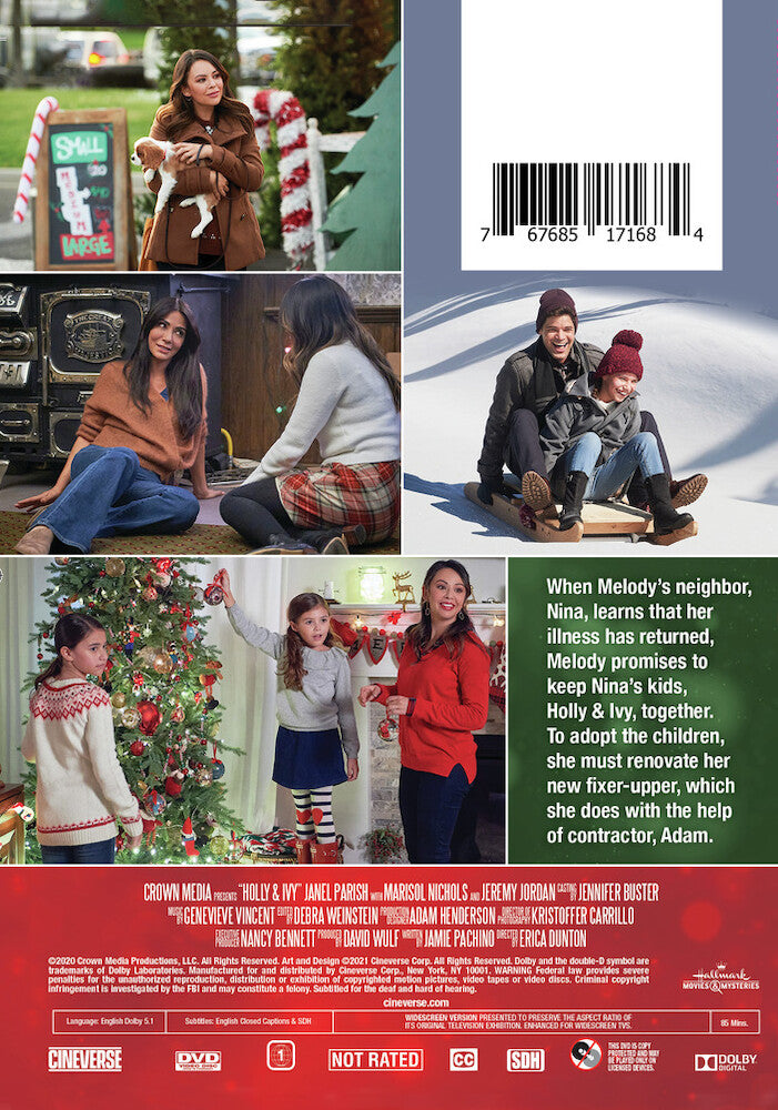 holly & ivy - Back Panel - DVD