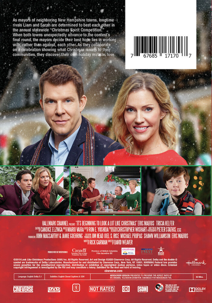 it's beginning to look a lot like christmas - Back Panel - DVD