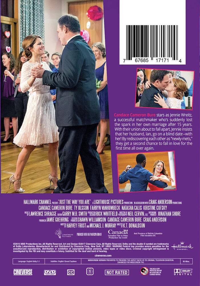 just the way you are - Back Panel - DVD