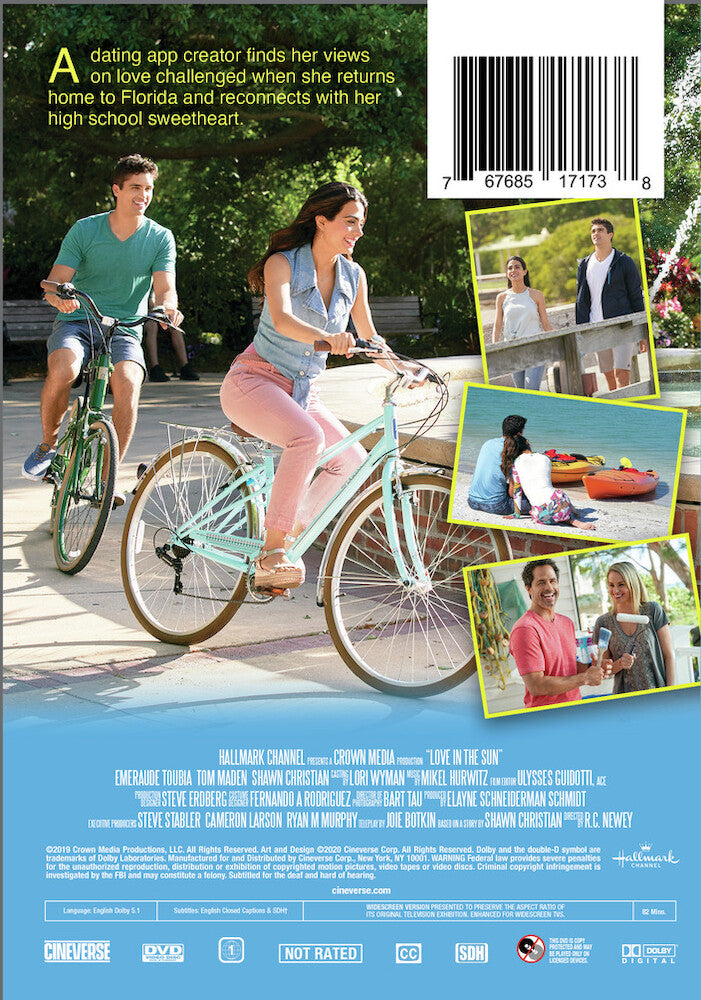 love in the sun - Back Panel - DVD
