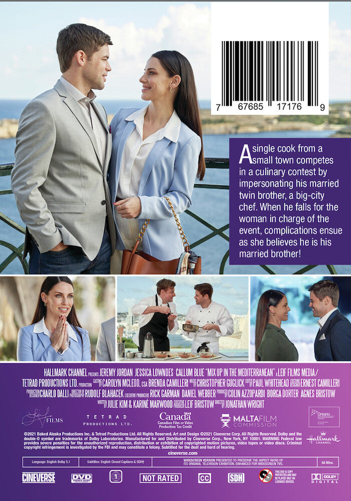 mix up in the mediterranean - Back Panel - DVD
