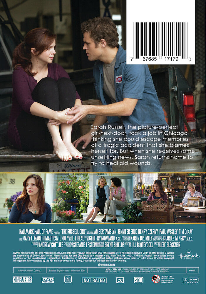 the russell girl - Back Panel - DVD