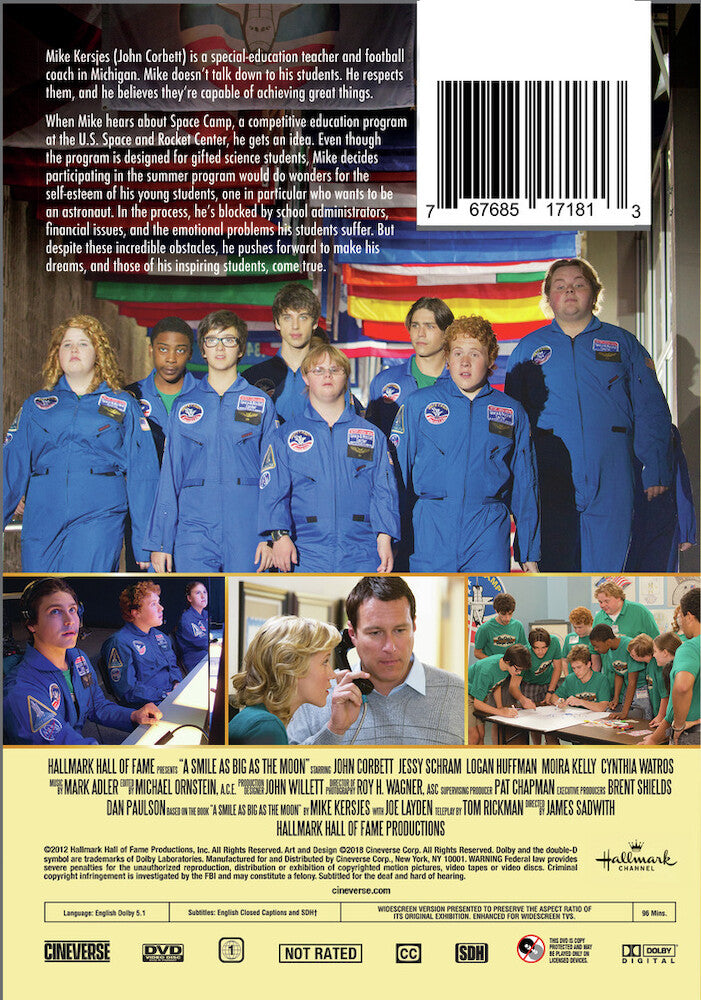 a smile as big as the moon - Back Panel - DVD