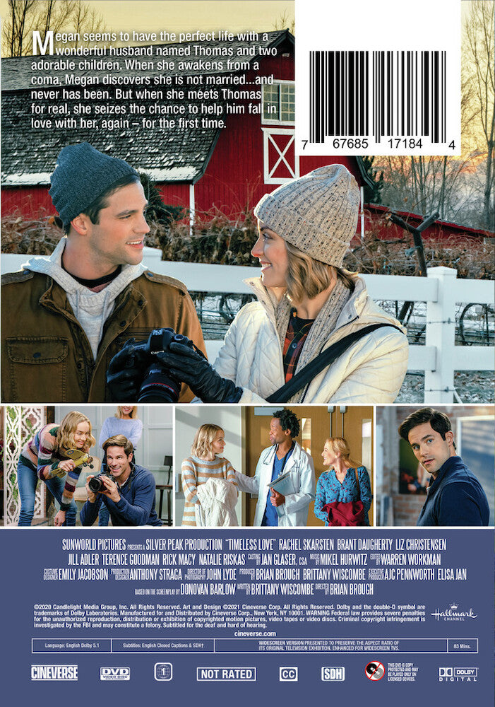 timeless love - Back Panel - DVD