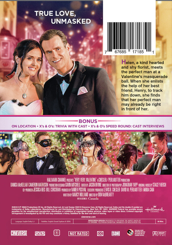 very, very, valentine - Back Panel - DVD
