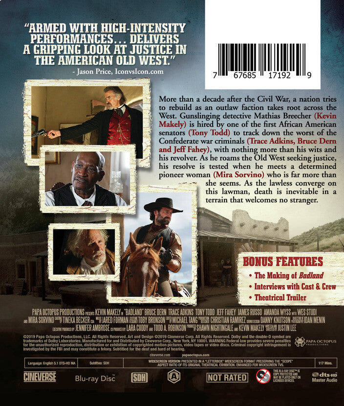 badland - Back Panel - Blu-ray