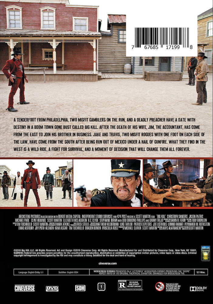 Big Kill - Back Panel - 