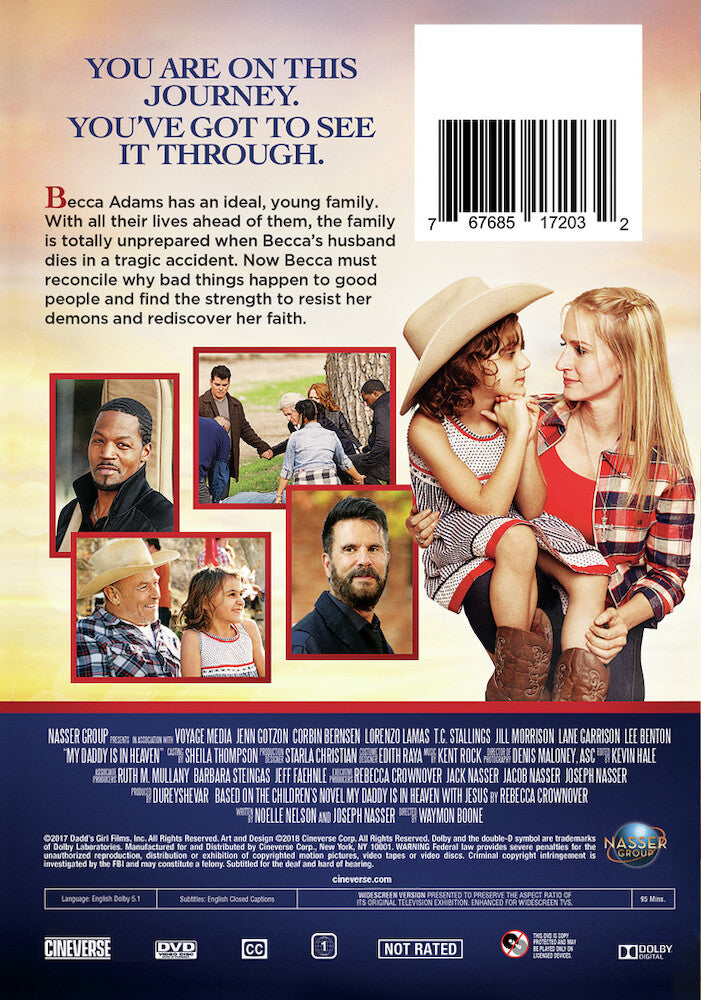 my daddy is in heaven - Back Panel - DVD