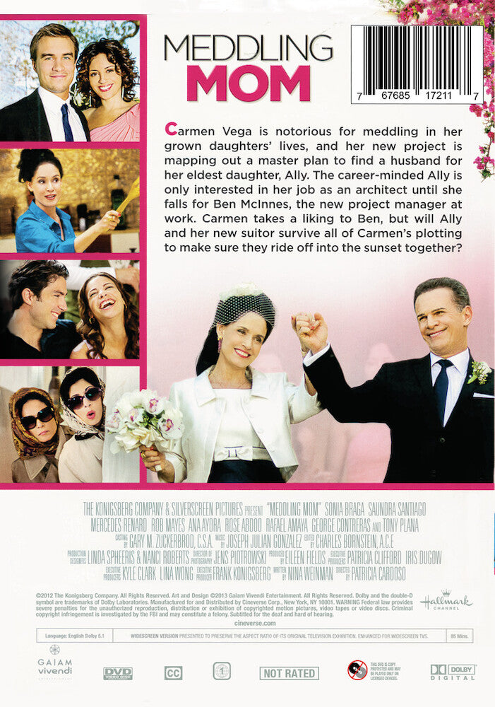 meddling mom - Back Panel - DVD