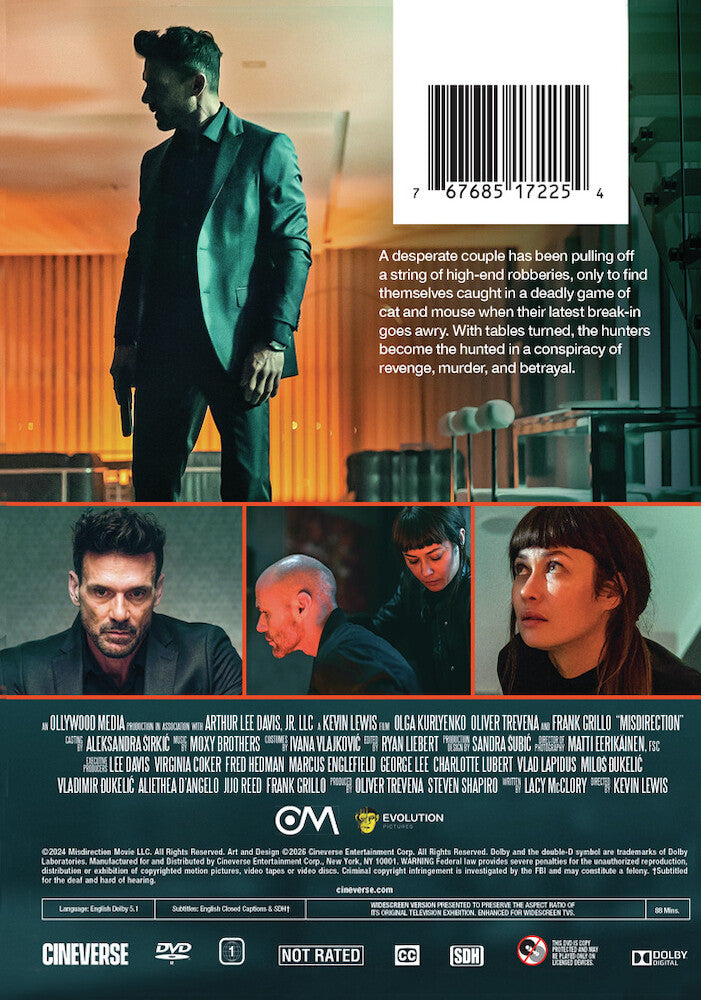 Misdirection - Back Panel - 