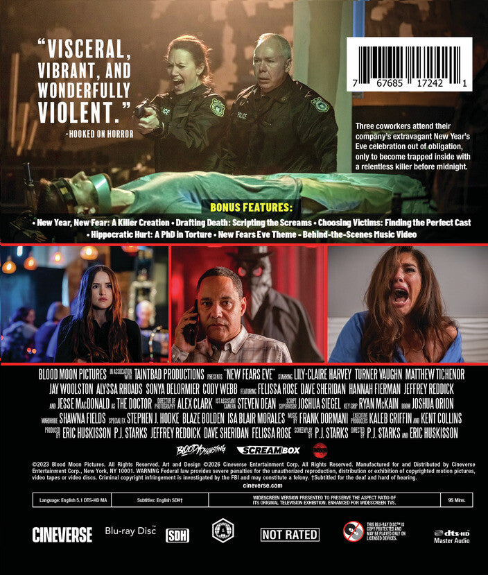 New Fears Eve [Blu-ray] - Back Panel - 