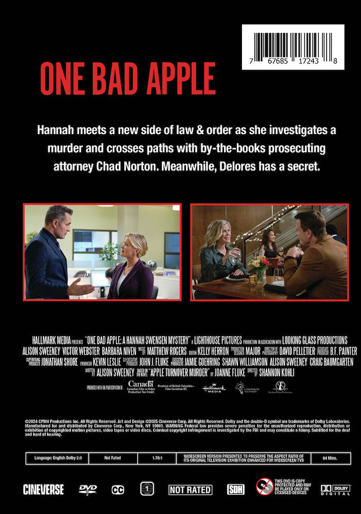 One Bad Apple: A Hannah Swensen Mystery - Back Panel - 