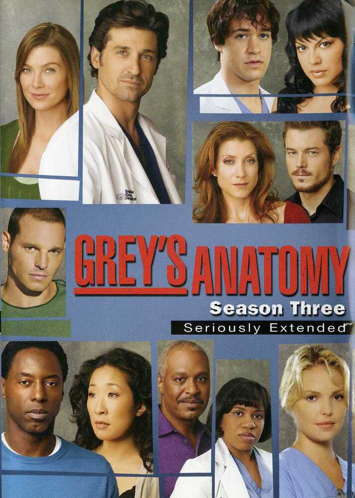 Grey's Anatomy: The Complete Third Season - Seriously Extended - 