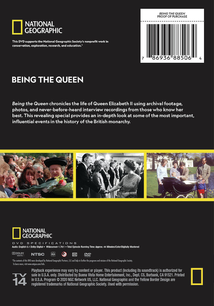 being the queen - Back Panel - DVD