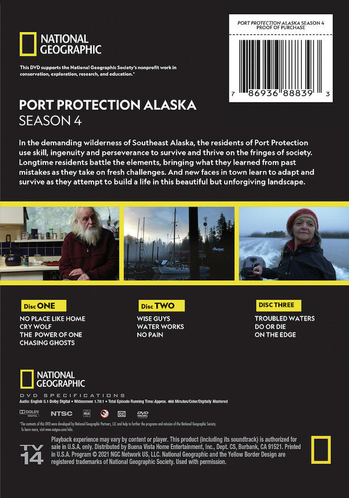 port protection alaska season 4 - Back Panel - DVD