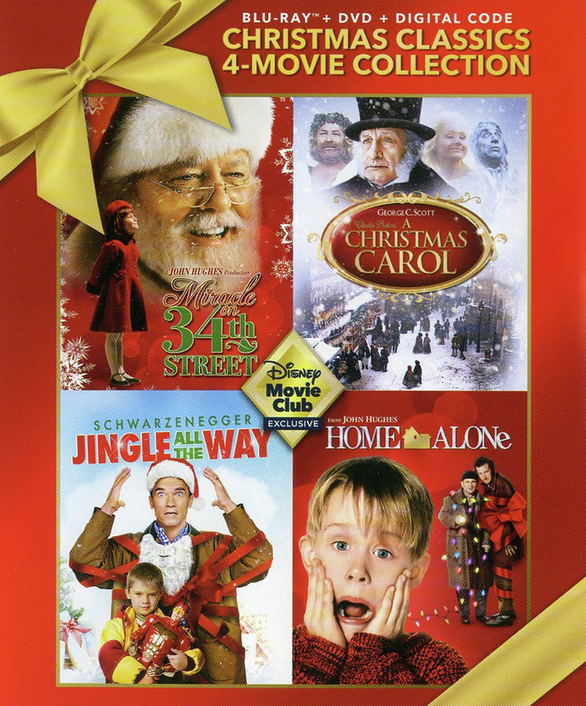 Disney Movie Club Christmas Classics Four Movie Collection - 