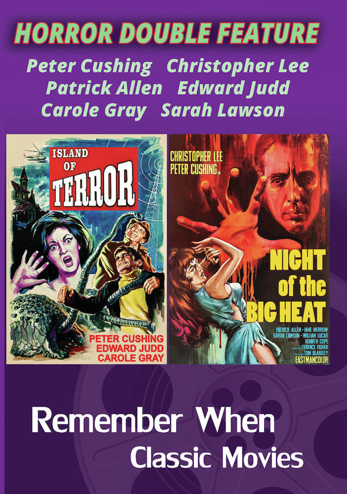 Horror Double Feature - Island of Terror & Night of the Big Heat - 