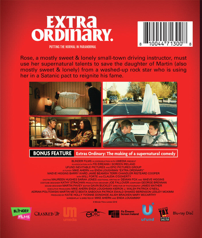 extra ordinary - Back Panel - Blu-ray