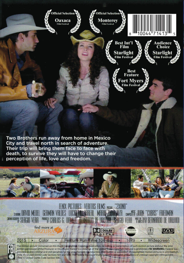 2xuno - Back Panel - DVD