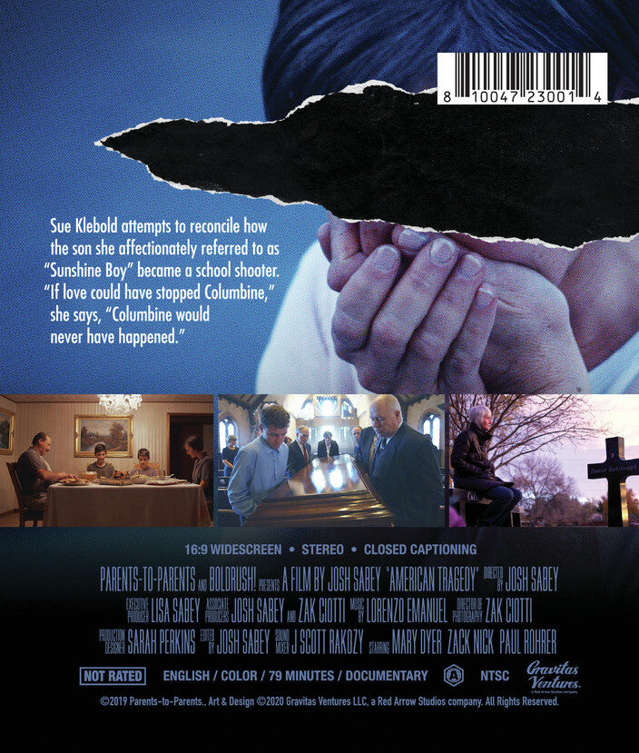 american tragedy - Back Panel - Blu-ray