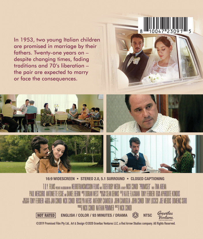 promised - Back Panel - Blu-ray
