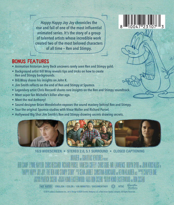 happy happy joy joy - Back Panel - Blu-ray