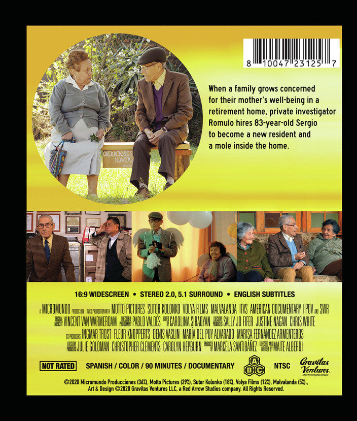 The Mole Agent - Back Panel - 