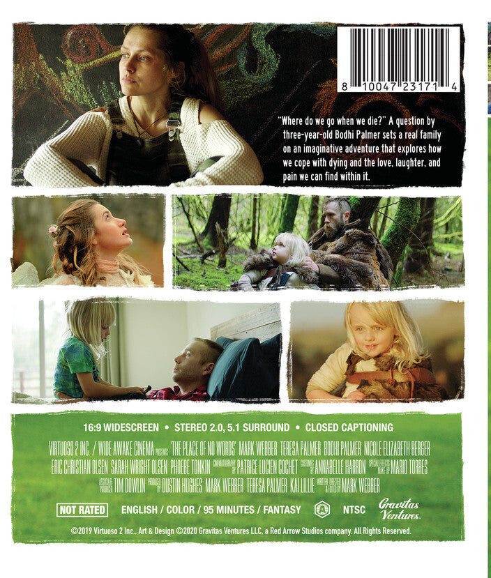 The Place of No Words - Back Panel - 