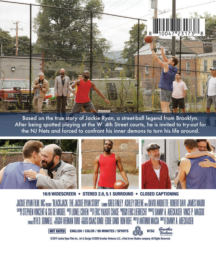 Blackjack: The Jackie Ryan Story - Back Panel - 