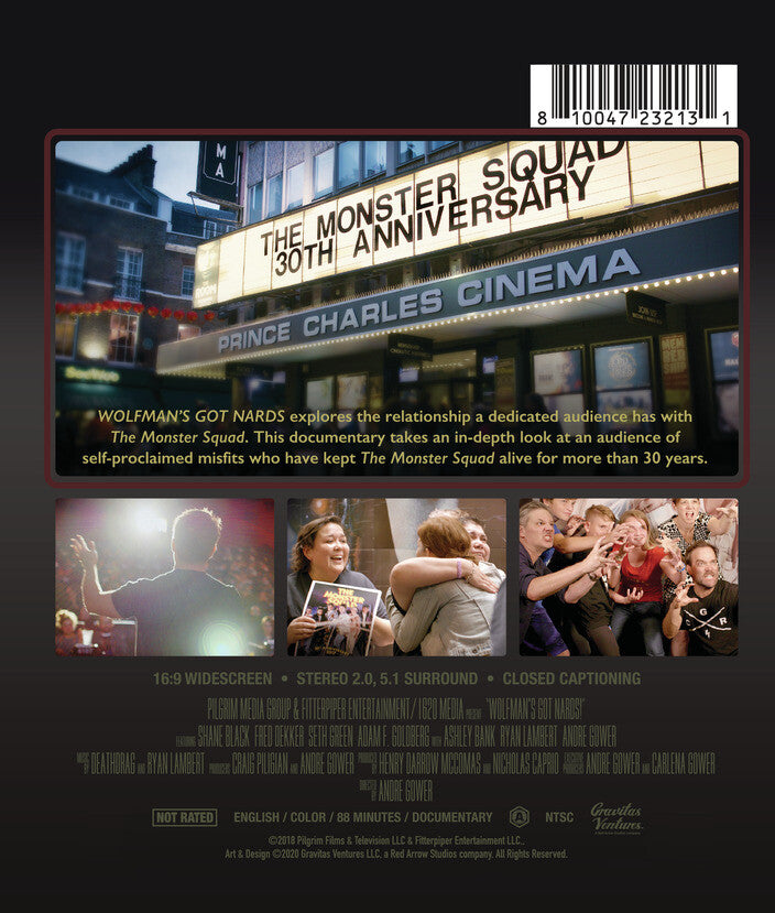 wolfman's got nards - Back Panel - Blu-ray