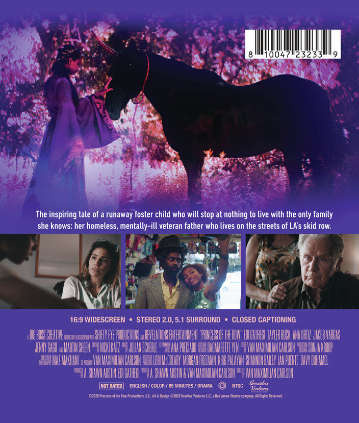Princess of the Row - Back Panel - 