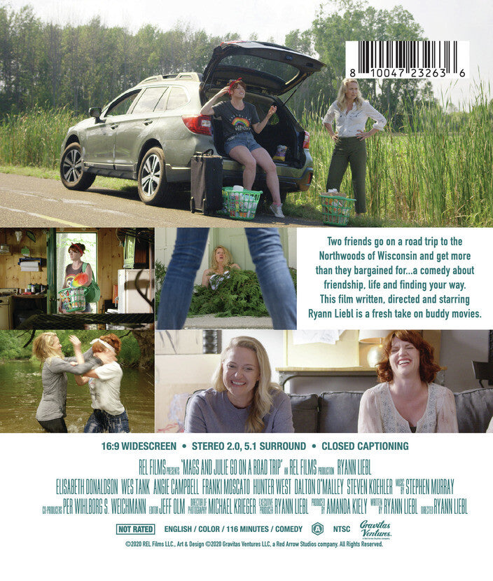mags and julie go on a road trip - Back Panel - Blu-ray