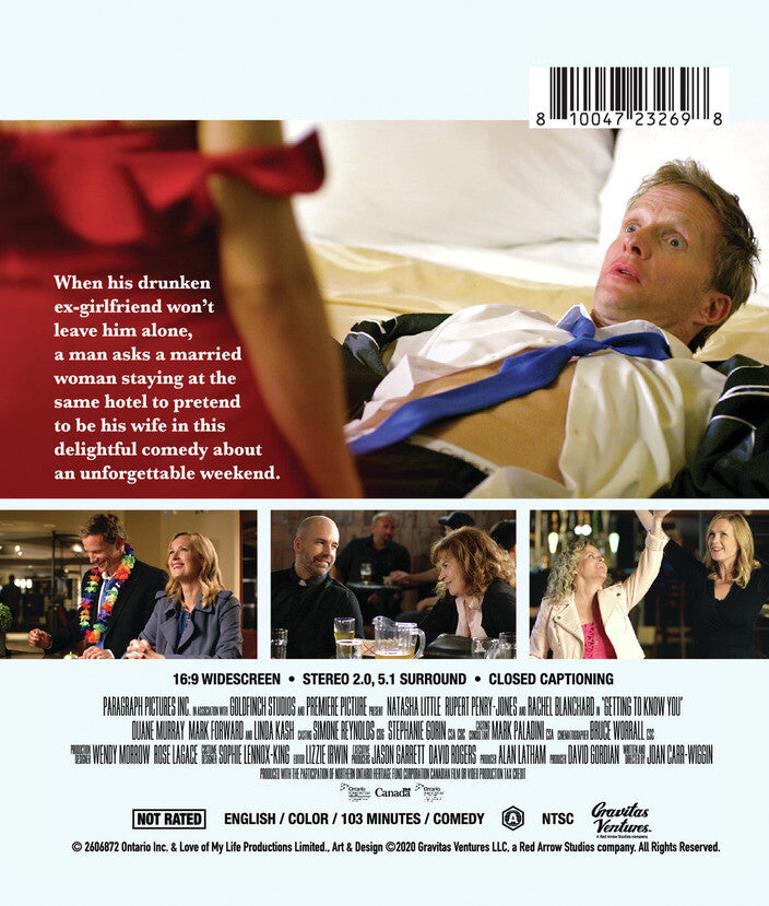 getting to know you - Back Panel - Blu-ray