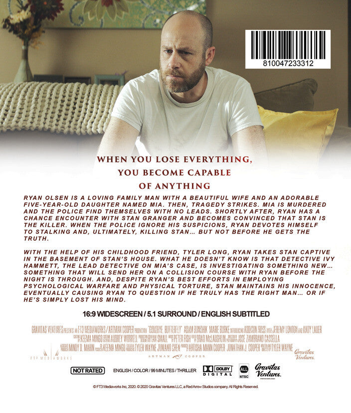 goodbye, butterfly - Back Panel - Blu-ray
