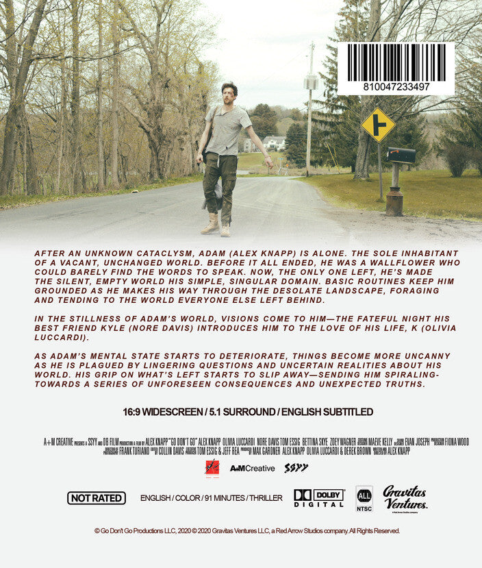go / don't go - Back Panel - Blu-ray
