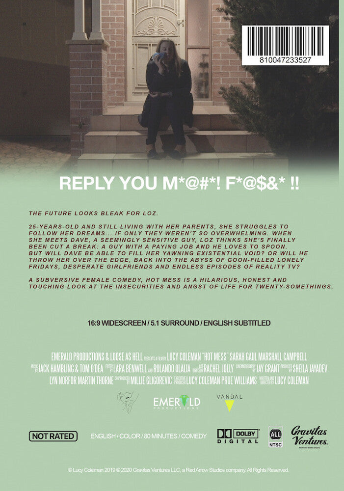 hot mess - Back Panel - DVD
