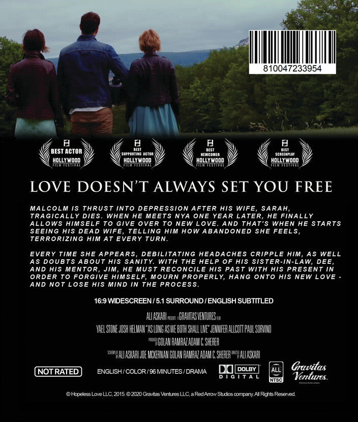 as long as we both shall live - Back Panel - Blu-ray