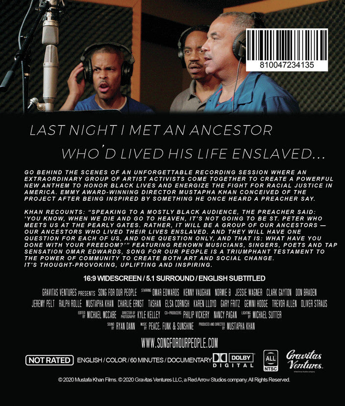 song for our people - Back Panel - Blu-ray