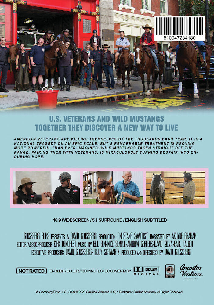 Mustang Saviors - Back Panel - 