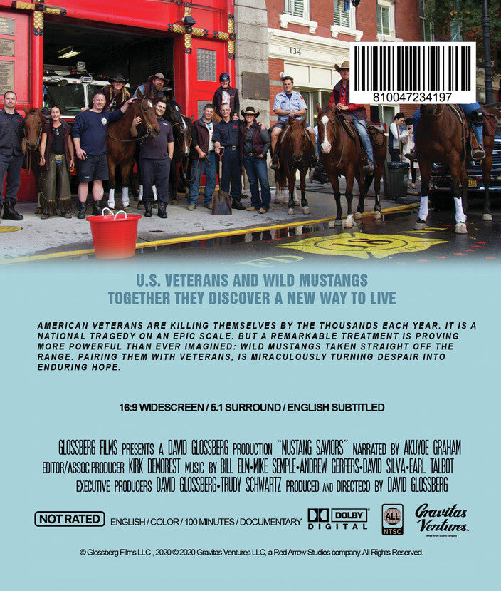 Mustang Saviors - Back Panel - 