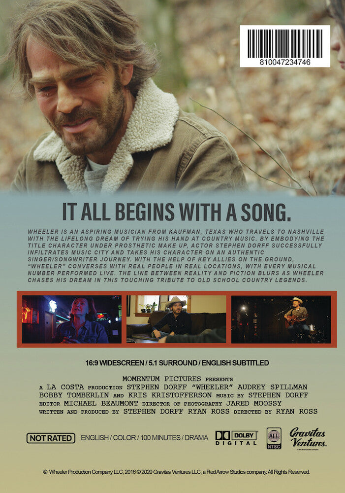 wheeler - Back Panel - DVD