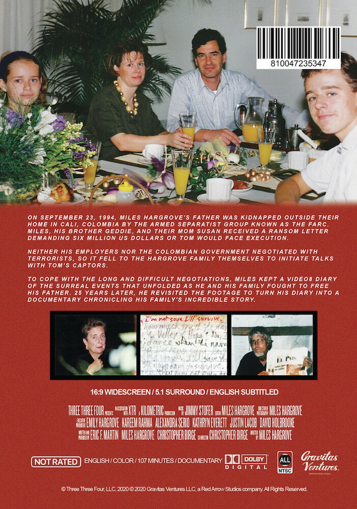 miracle fishing - kidnapped abroad - Back Panel - DVD