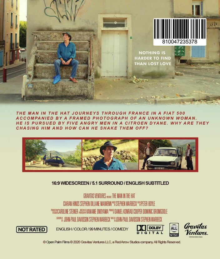 The Man in the Hat - Back Panel - 