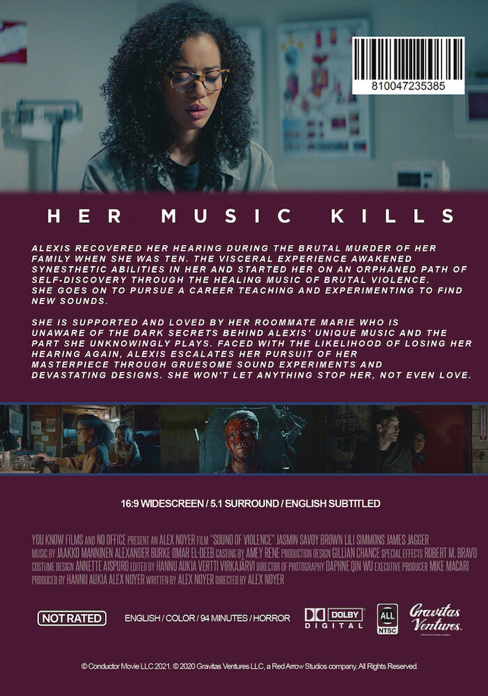 Sound of Violence - Back Panel - 