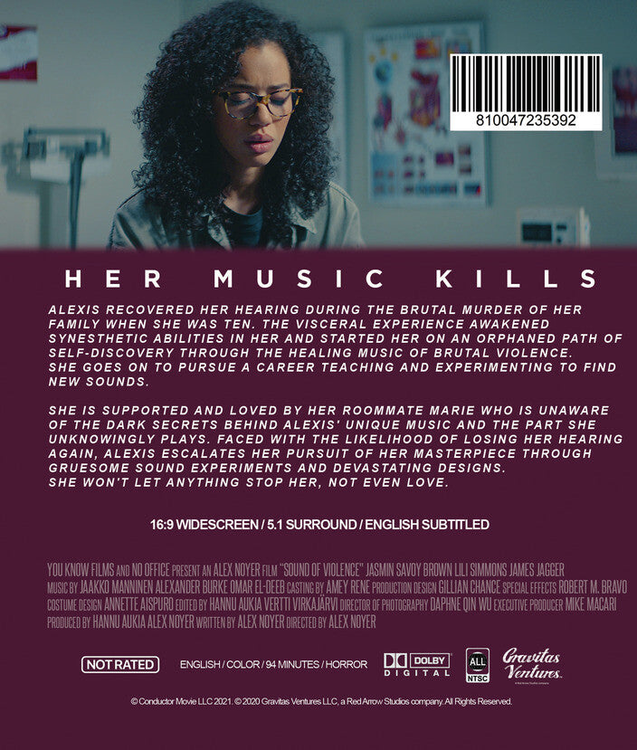 Sound of Violence - Back Panel - 