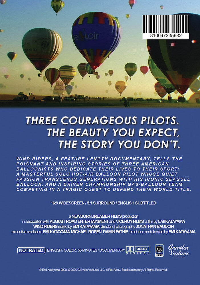 wind riders - Back Panel - DVD