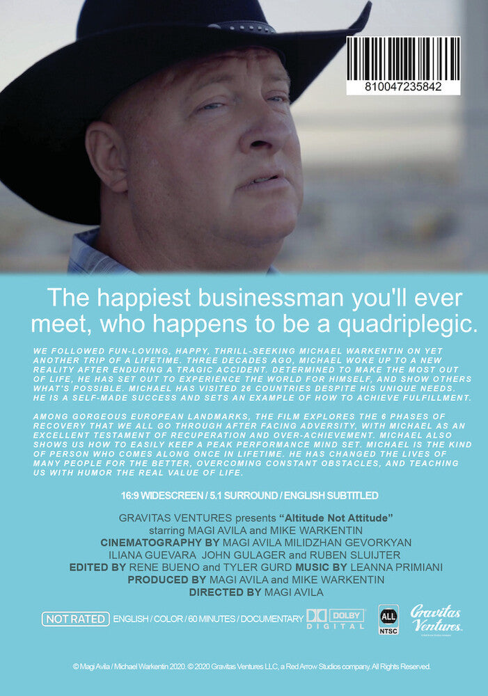 Altitude Not Attitude - Back Panel - 