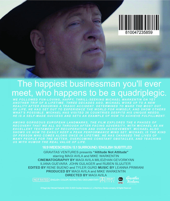 Altitude Not Attitude - Back Panel - 