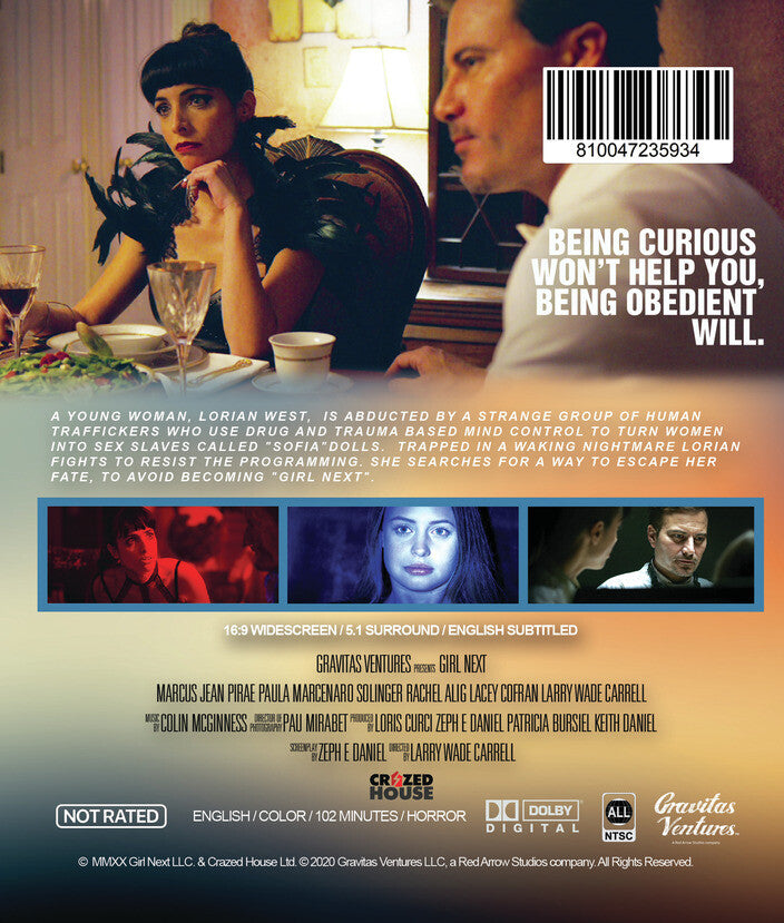 Girl Next - Back Panel - 